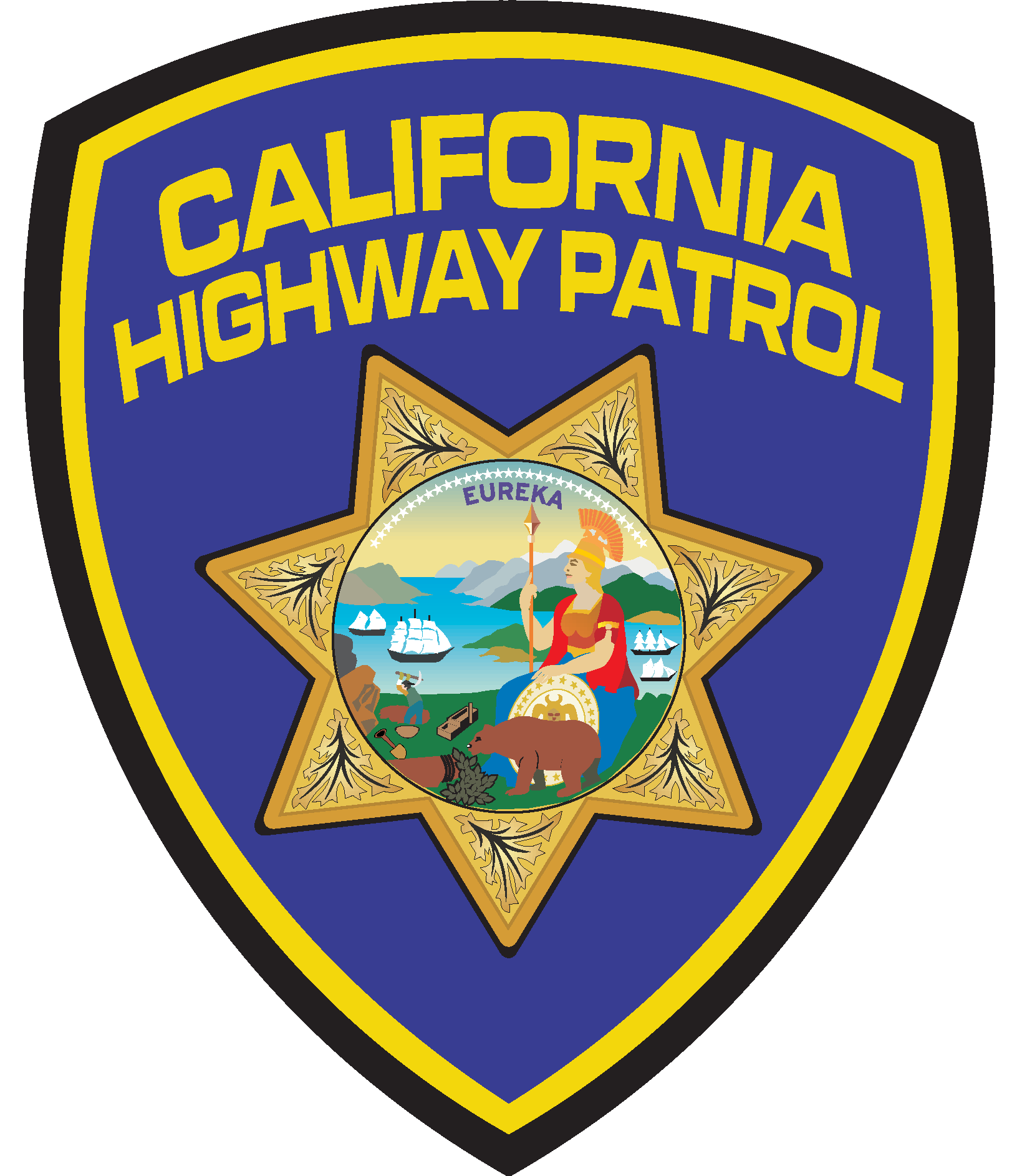 California Highway Patrol Logo Vector Logo